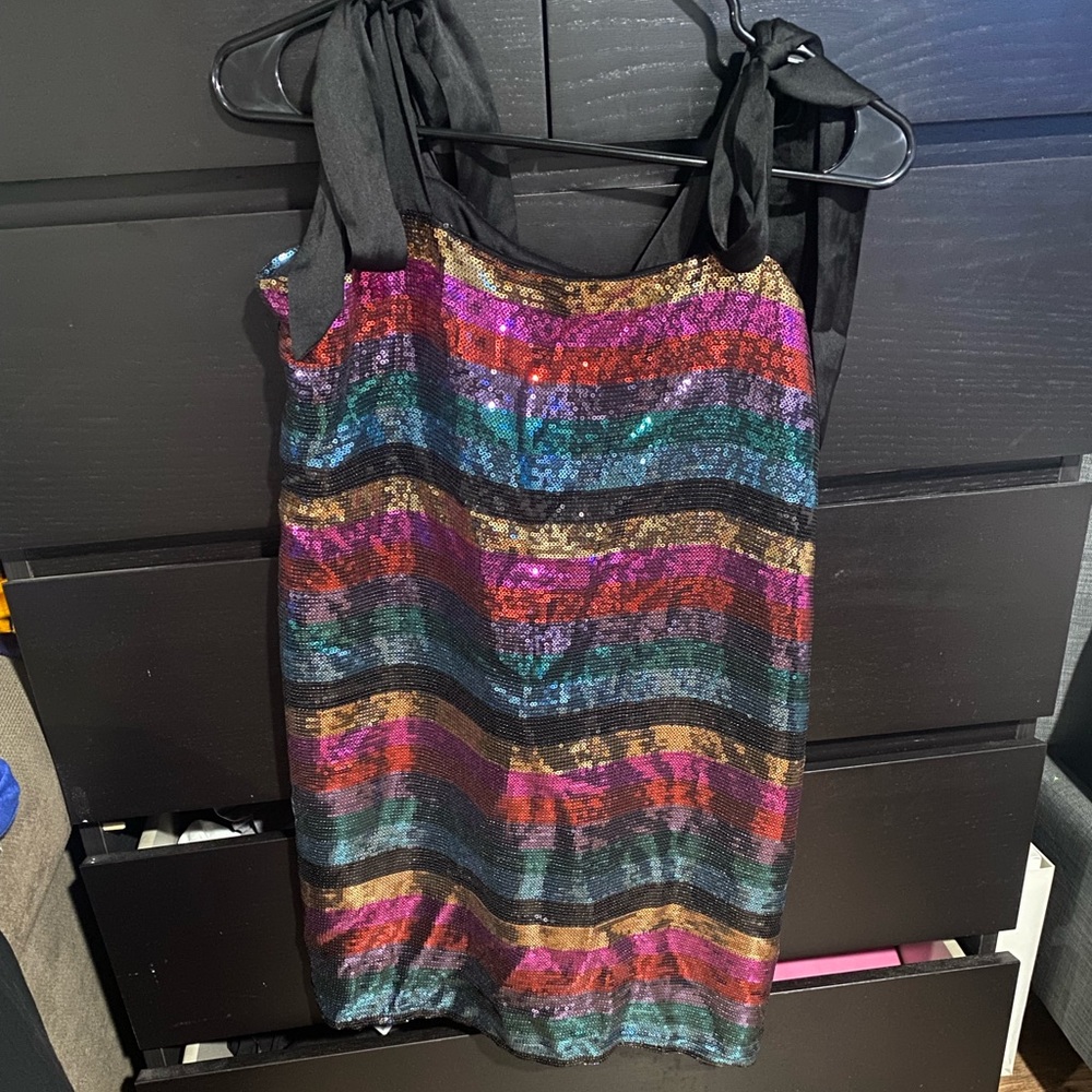 Show me your mumu Sequin multicolor dress
